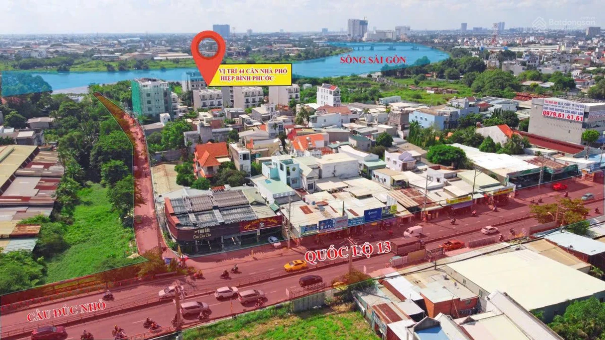Chủ ngộp giảm mạnh 1 tỷ / căn - còn 4 căn nhà phố đồng bộ ven sông Sài Gòn, liền kề Vạn Phúc City - Ảnh thu nhỏ 3
