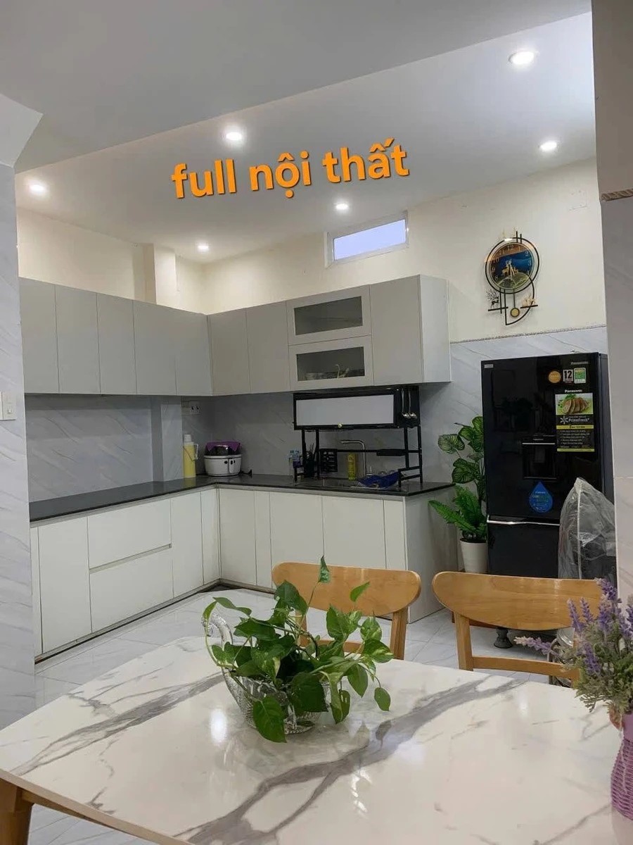 Bán nhà phố full nội thất 4x17,5m, 1 trệt 2 lầu, KDC Thắng Lợi Central Hill, Bến Lức, Long An 133ty - Ảnh 1
