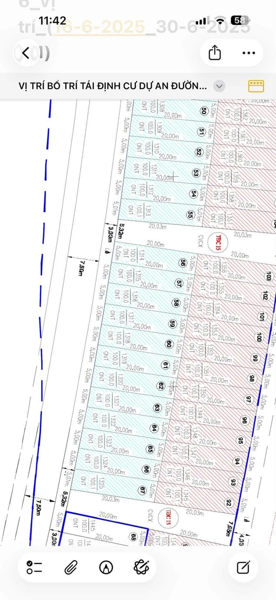 Bán đất 100m² đường N3 khu TĐC 830E Bến Lức, 2,8 tỷ - Ảnh thu nhỏ 2
