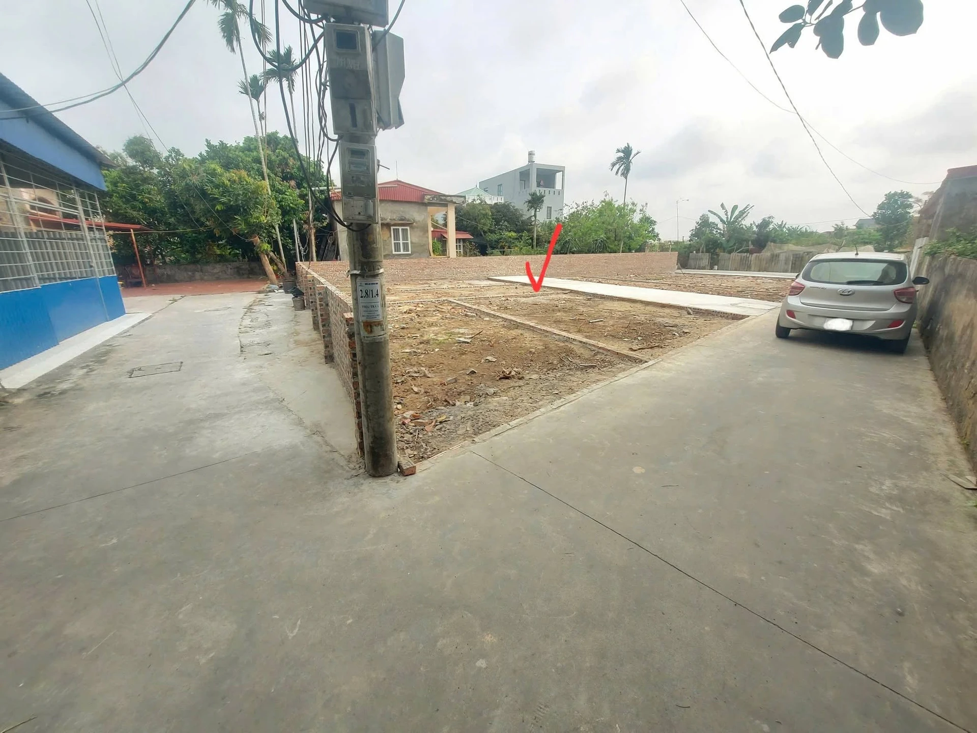 Bán đất 2 mặt ngõ ôtô 40,2m² Nhà Bè - Ảnh 1