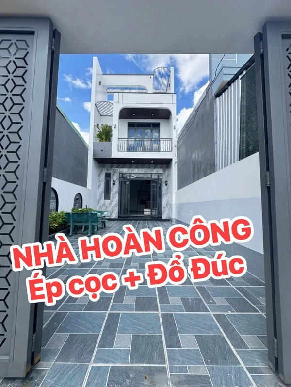 Bán nhà hoàn công Đức Hòa 115m2, 2 tỷ 8