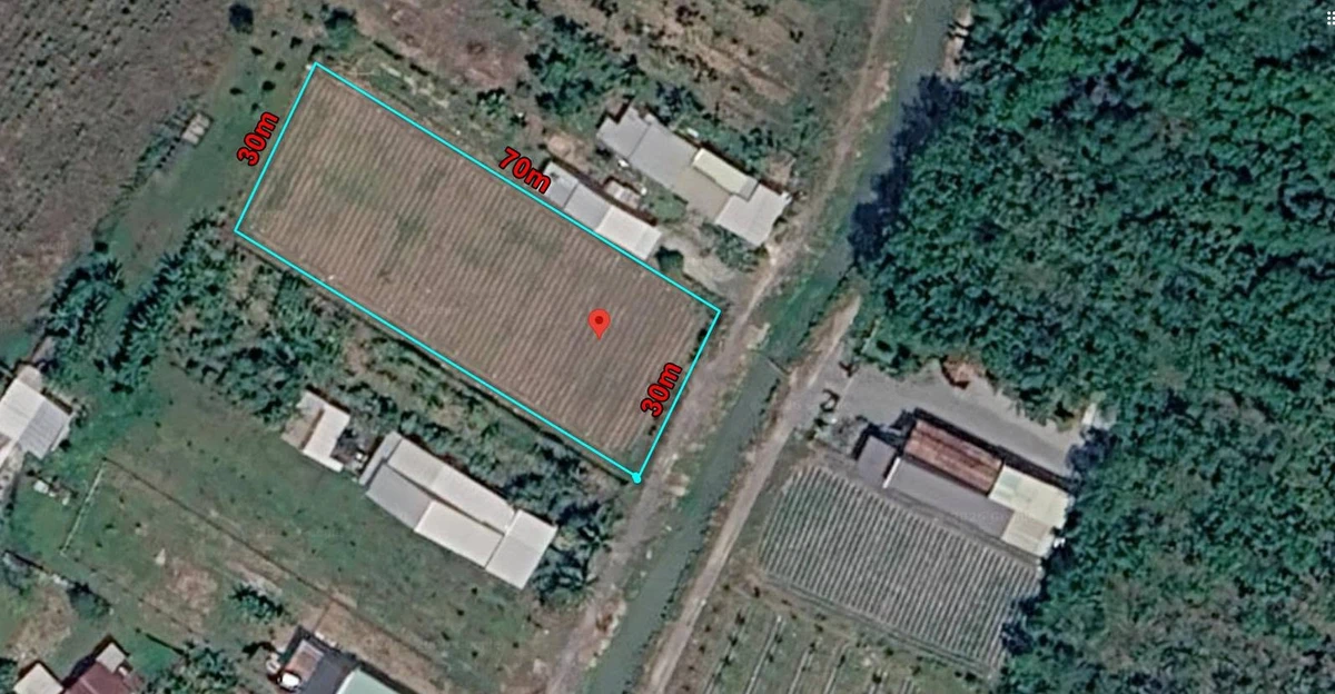 Bán 1050m² đất mặt tiền kênh Hưng Thuận Trảng Bàng Tây Ninh - Ảnh thu nhỏ 3