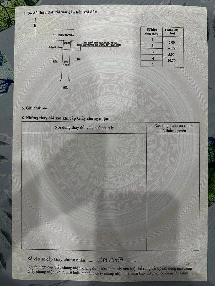 Bán nhà 2 phòng ngủ 105m² gần Bệnh viện Đa khoa Bình Thuận - Ảnh thu nhỏ 4