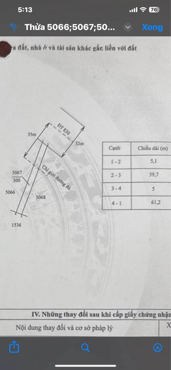 Bán 3 lô đất thổ cư mặt tiền ĐT 830 Cần Giuộc 300m² 5 tỷ - Ảnh thu nhỏ 5