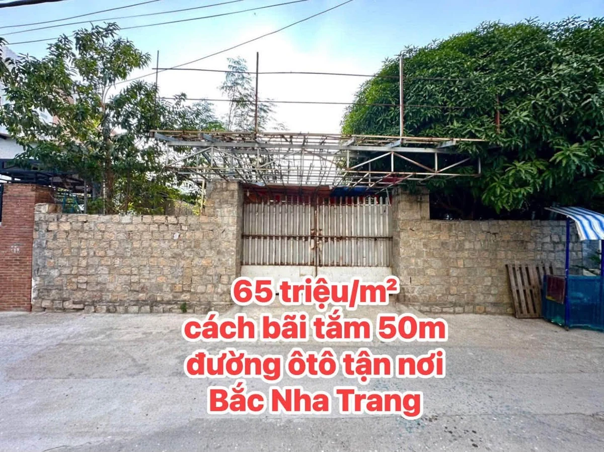 Bán lô đất view biển 263m² gần bãi tắm, Nha Trang, 17 tỷ - Ảnh 1