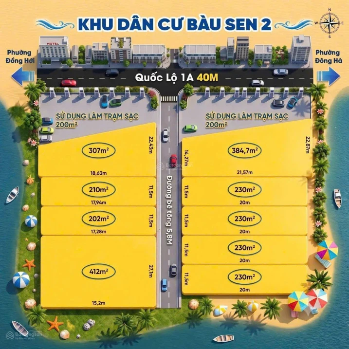 Chỉ từ 400 triệu sở hữu đất nền ven hồ Bàu Sen (mặt tiền QL1A) - Ảnh thu nhỏ 2