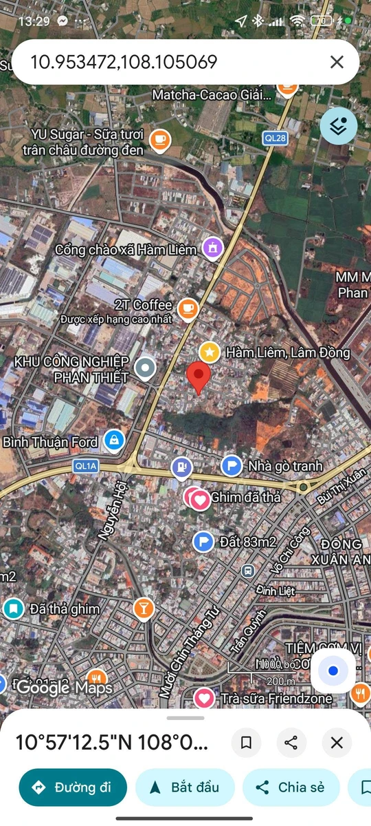 Bán lô đất thổ cư 100m² Phan Thiết giá 680 triệu - Ảnh thu nhỏ 3