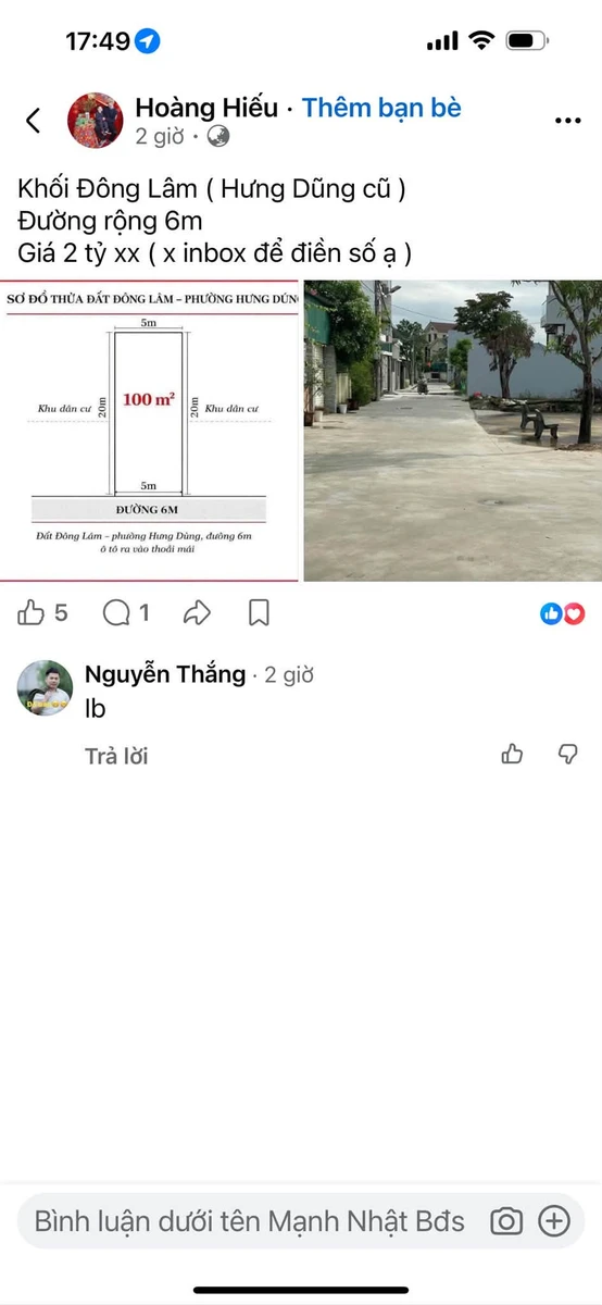Bán nhà 3 tầng 180m2, 4 tỷ, Phường Hưng Dũng - Ảnh thu nhỏ 4