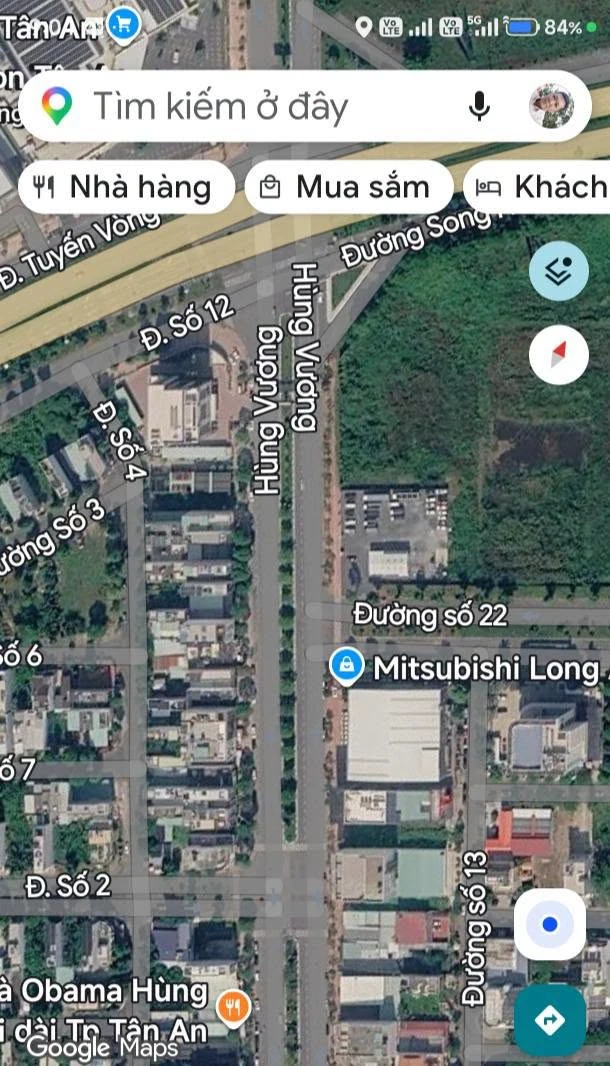 Bán đất mặt tiền Hùng Vương, 90m², 13.8 tỷ, Tân An - Ảnh thu nhỏ 2