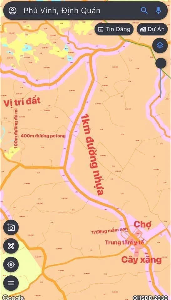 Bán đất 1 sào (1180m²) Phú Vinh Đồng Nai 390 triệu - Ảnh 1