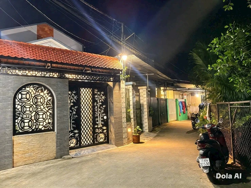 Bán nhà 1 trệt 1 lầu 73,8m2 full nội thất, 2PN, phường An Hội, Bến Tre