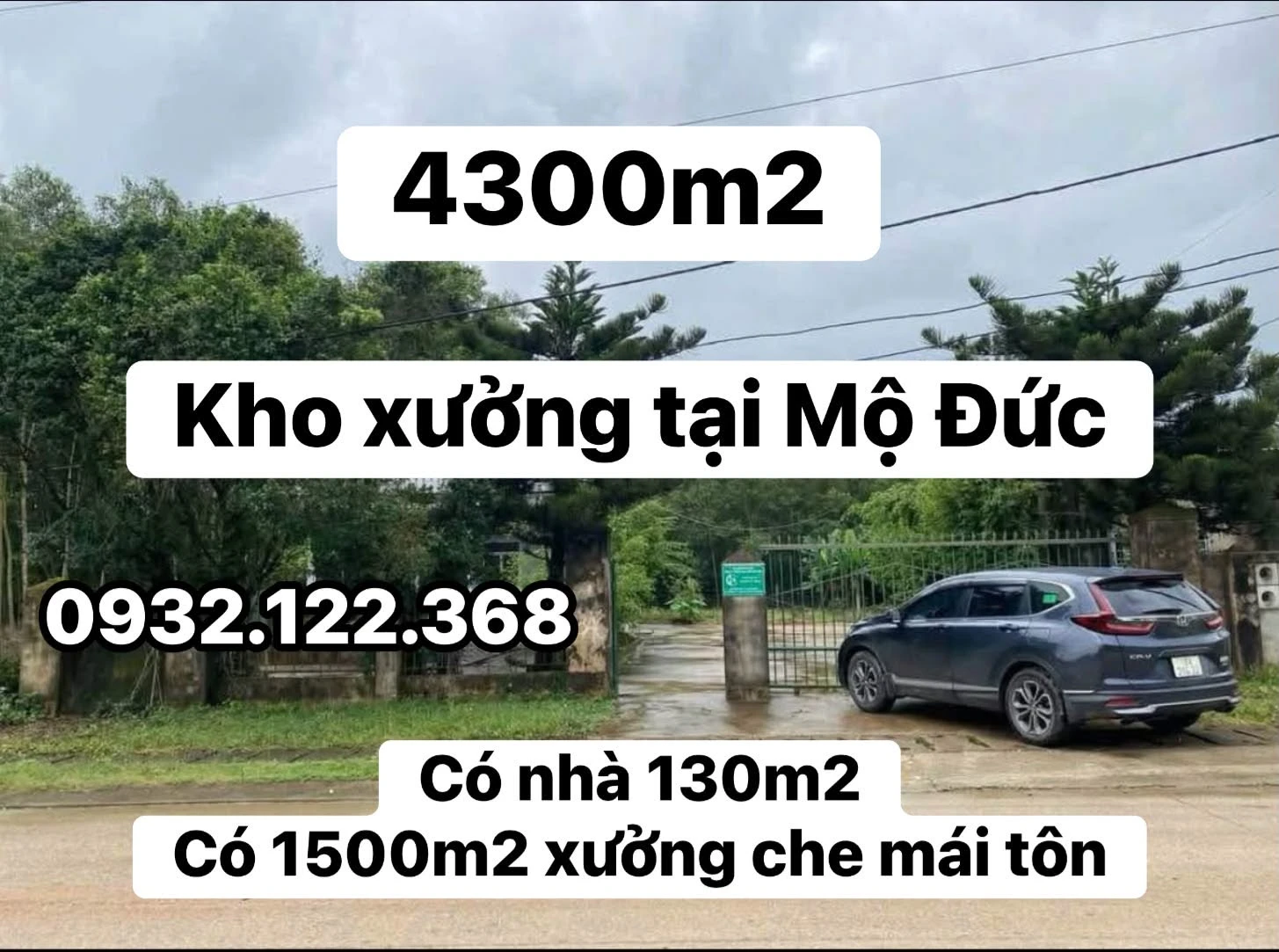 Bán 2 kho xưởng 4300m2 Đức Chánh Quảng Ngãi - Ảnh 1