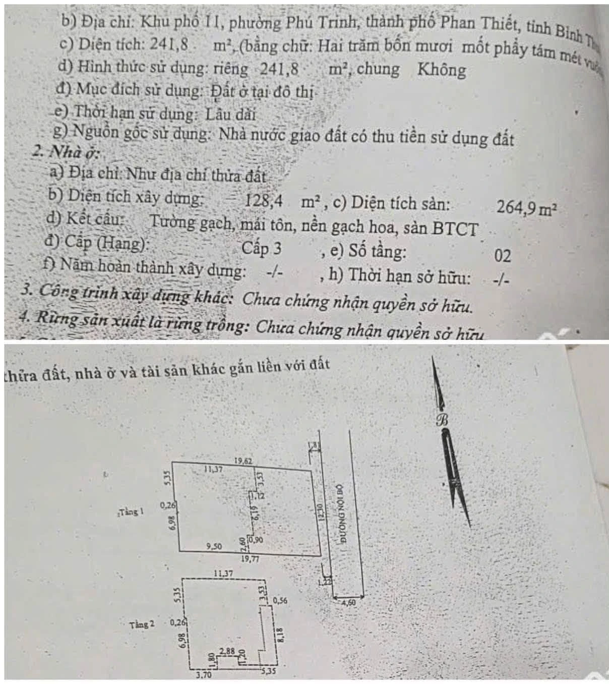 Bán nhà nghỉ 21 phòng mặt tiền Đặng Văn Ngữ, Phan Thiết, diện tích 241,8m2, giá 9,5 tỷ - Ảnh 1