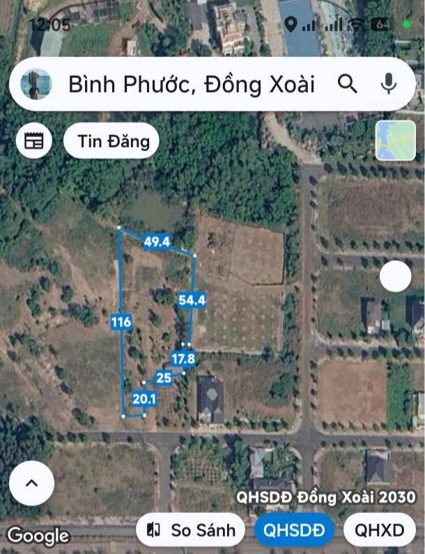 Bán lô đất 400m² gần Hồ Xuân Hương, Bình Phước - Ảnh thu nhỏ 2