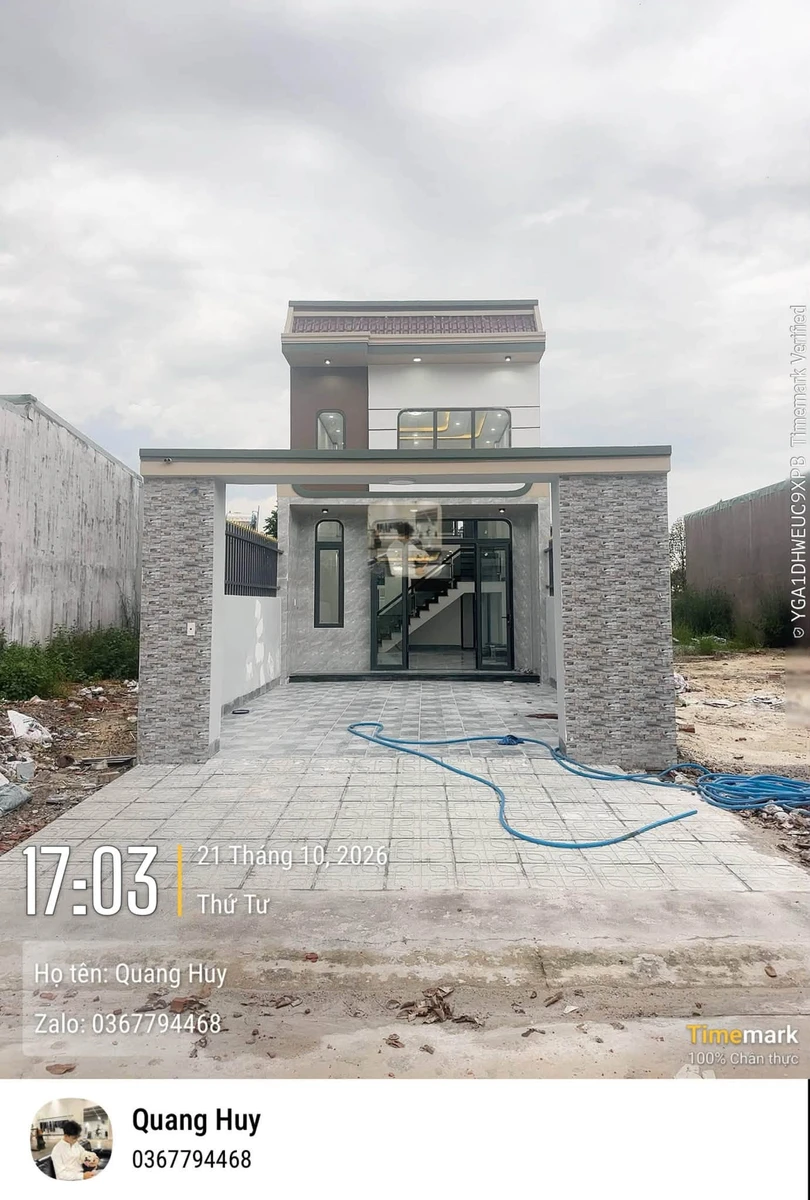 Bán nhà gác lửng Mỹ Phước 3, Bến Cát, Bình Dương 150m² 2.48 tỷ - Ảnh 1