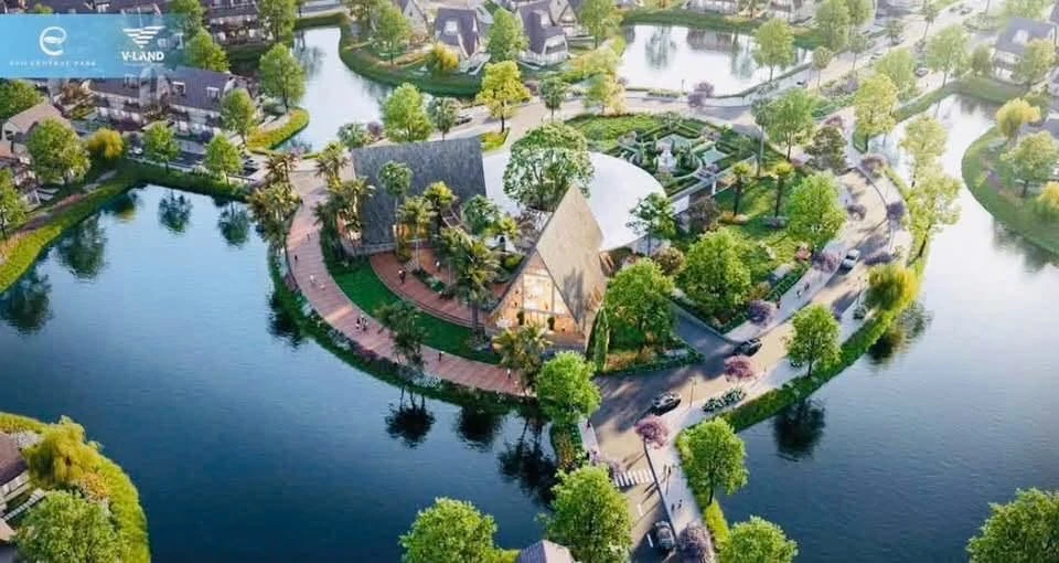Bán biệt thự song lập 232m² Eco Central Park Vinh, giá 12-18 tỷ - Ảnh 1