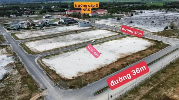 Bán lô đất 188m² trước trường Nguyễn Bỉnh Khiêm 800 triệu - Ảnh 1