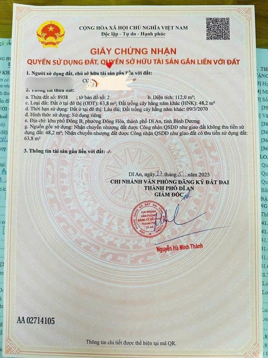 Bán đất mặt tiền Hà Huy Giáp 112m² Đông Hòa, giá 4,95 tỷ - Ảnh thu nhỏ 4