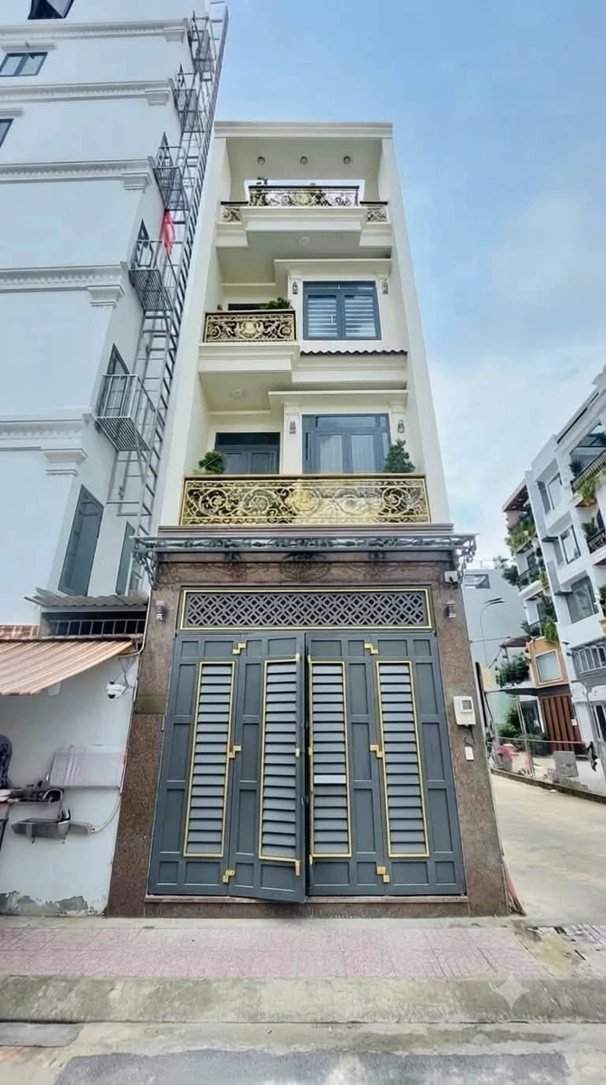 Bán nhà 4 tầng 71m² đường Gò Xoài, Bình Tân, giá nhỉnh 8 tỷ - Ảnh 1