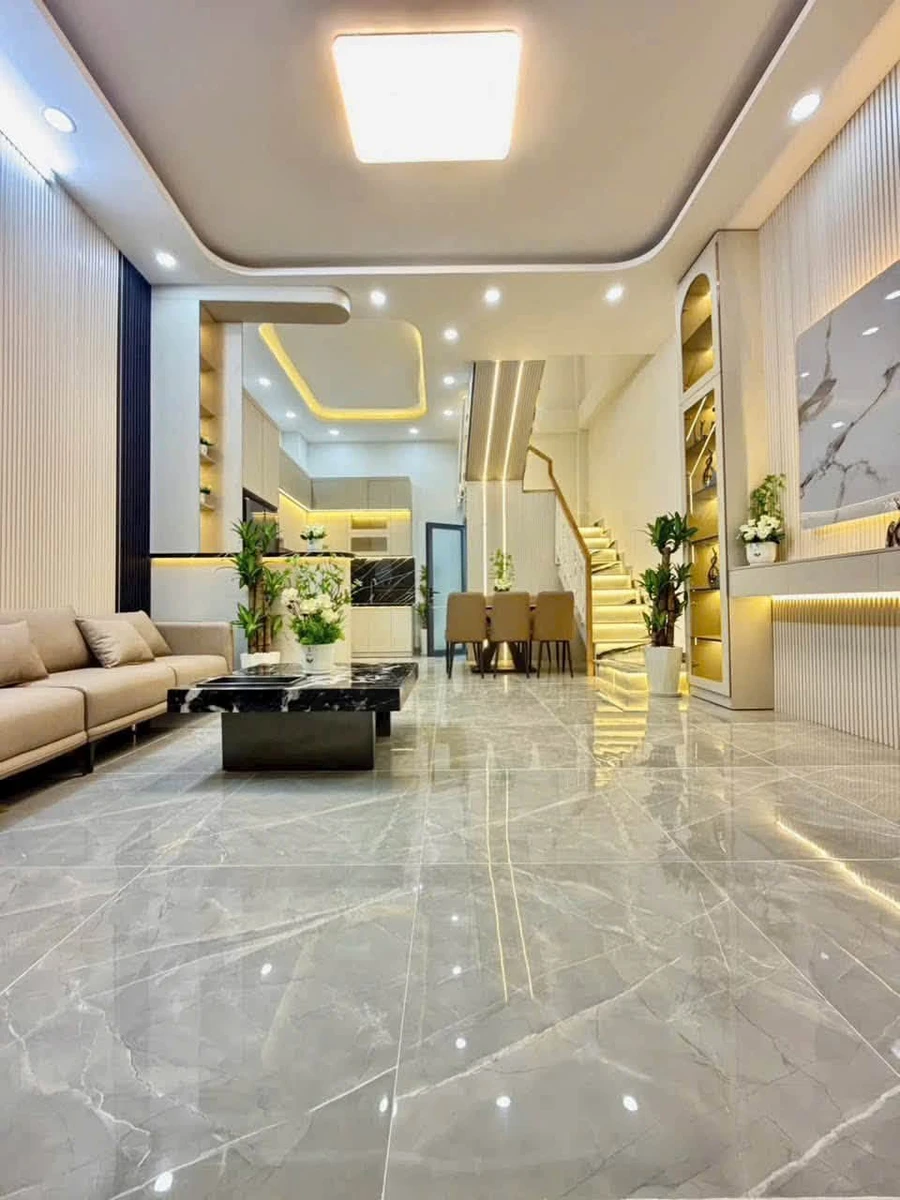 Bán nhà xây mới 45m² Nhà Bè 5 tỷ 590 - Ảnh thu nhỏ 2