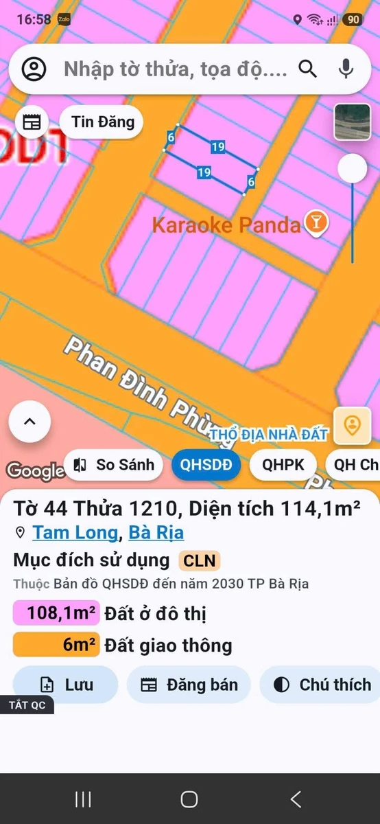 Bán gấp đất Thanh Sơn Bà Rịa 91m² 2 tỷ 299 triệu - Ảnh thu nhỏ 4