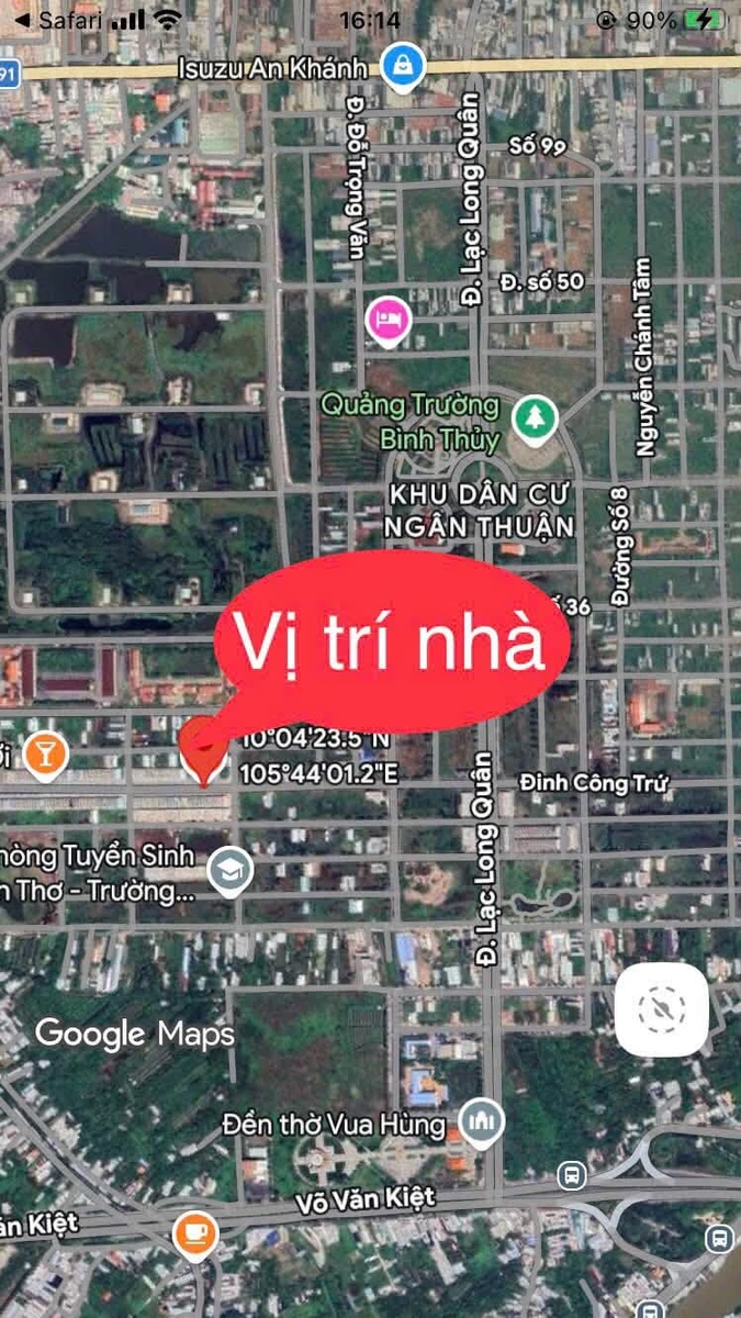 Bán shophouse mặt tiền Đinh Công Trứ, 111m2, 4 tỷ, Cần Thơ - Ảnh thu nhỏ 5