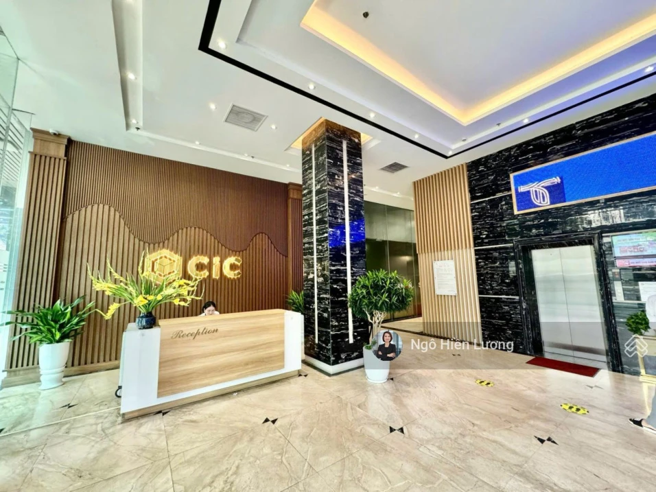 Cho thuê 1000m² sàn văn phòng tòa CIC Tower 219 Trung Kính, Cầu Giấy có cắt từ 300m², giá ưu đãi - Ảnh thu nhỏ 3