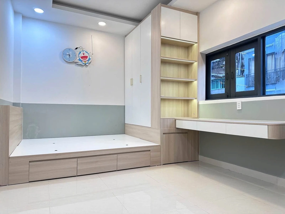 Nhà phố 3 tầng 2PN, 61m² sân thượng, Hải Thượng Lãn Ông, Q5 - Ảnh thu nhỏ 4
