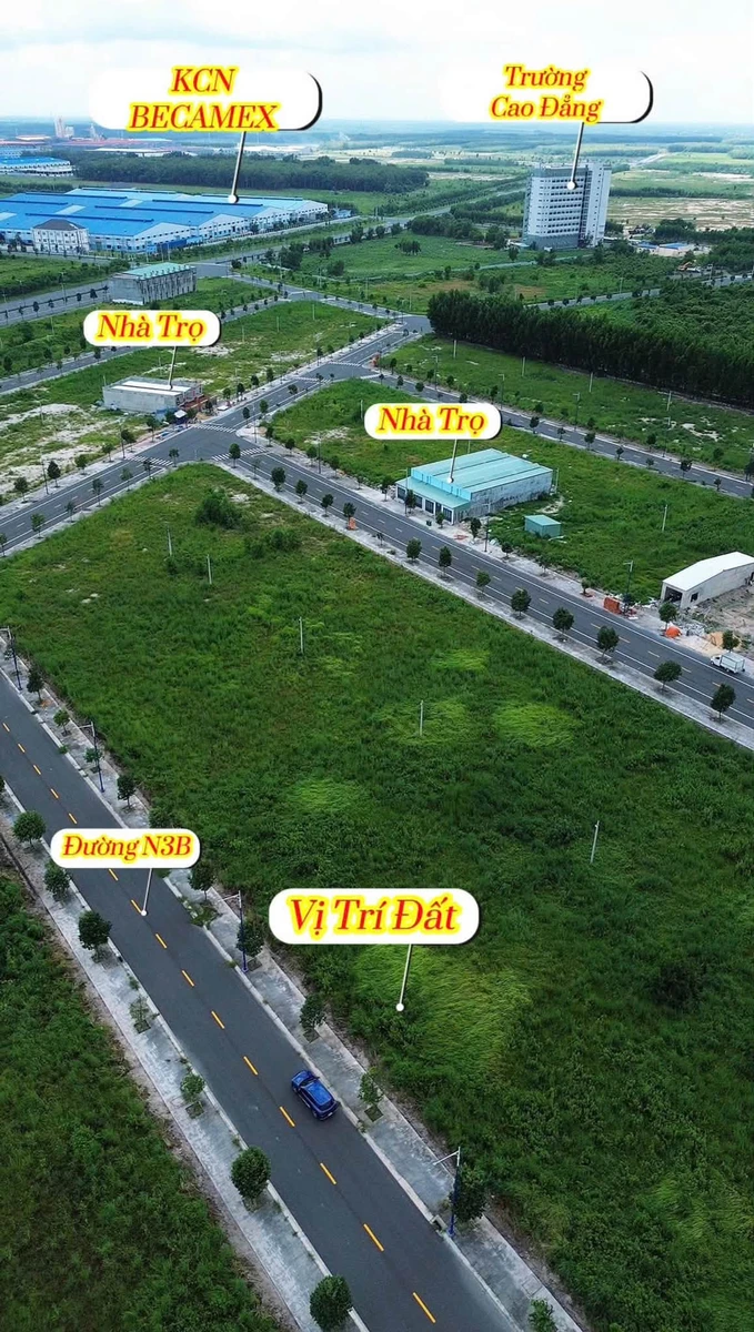 Bán cặp đất xây trọ Becamex 175m2 Bình Phước - Ảnh thu nhỏ 3