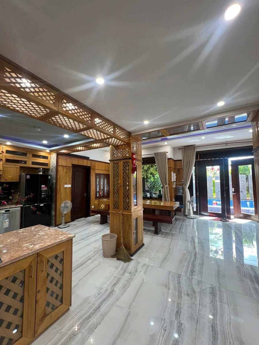 Cho thuê villa 300m2 7 phòng ngủ có hồ bơi lớn tại Nam Việt Á, giá 100 triệu/tháng - Ảnh thu nhỏ 5