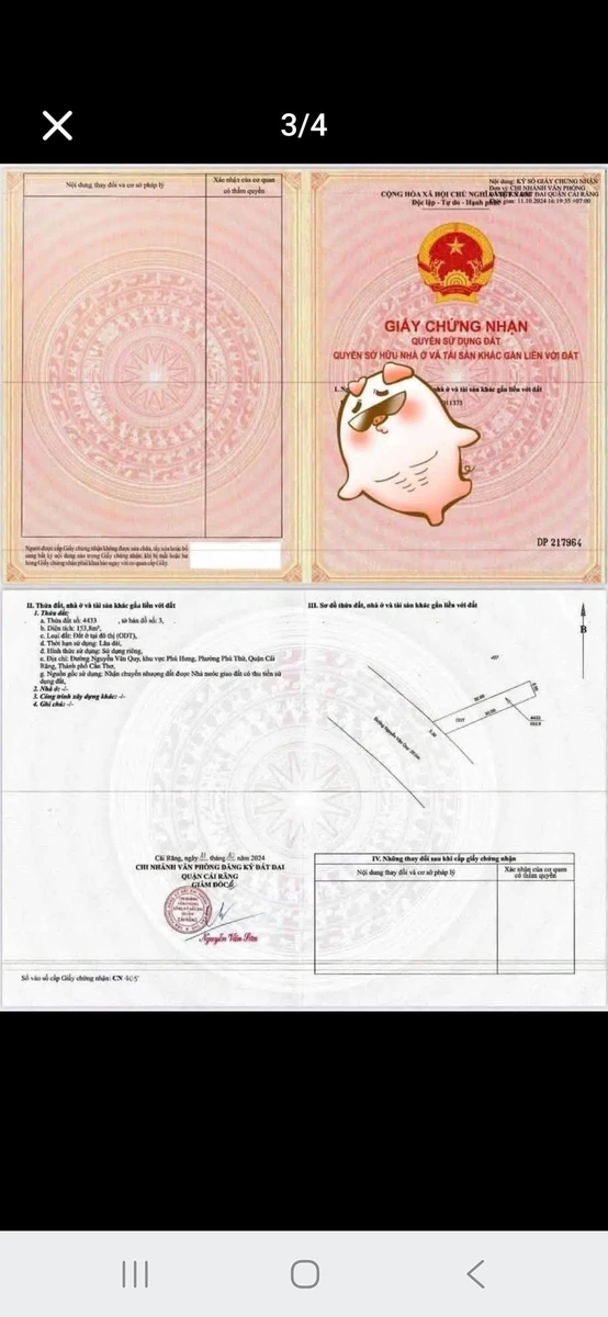 Bán đất thổ cư mặt tiền 153.8m2 Trương Vĩnh Nguyên, Cần Thơ - Ảnh thu nhỏ 3