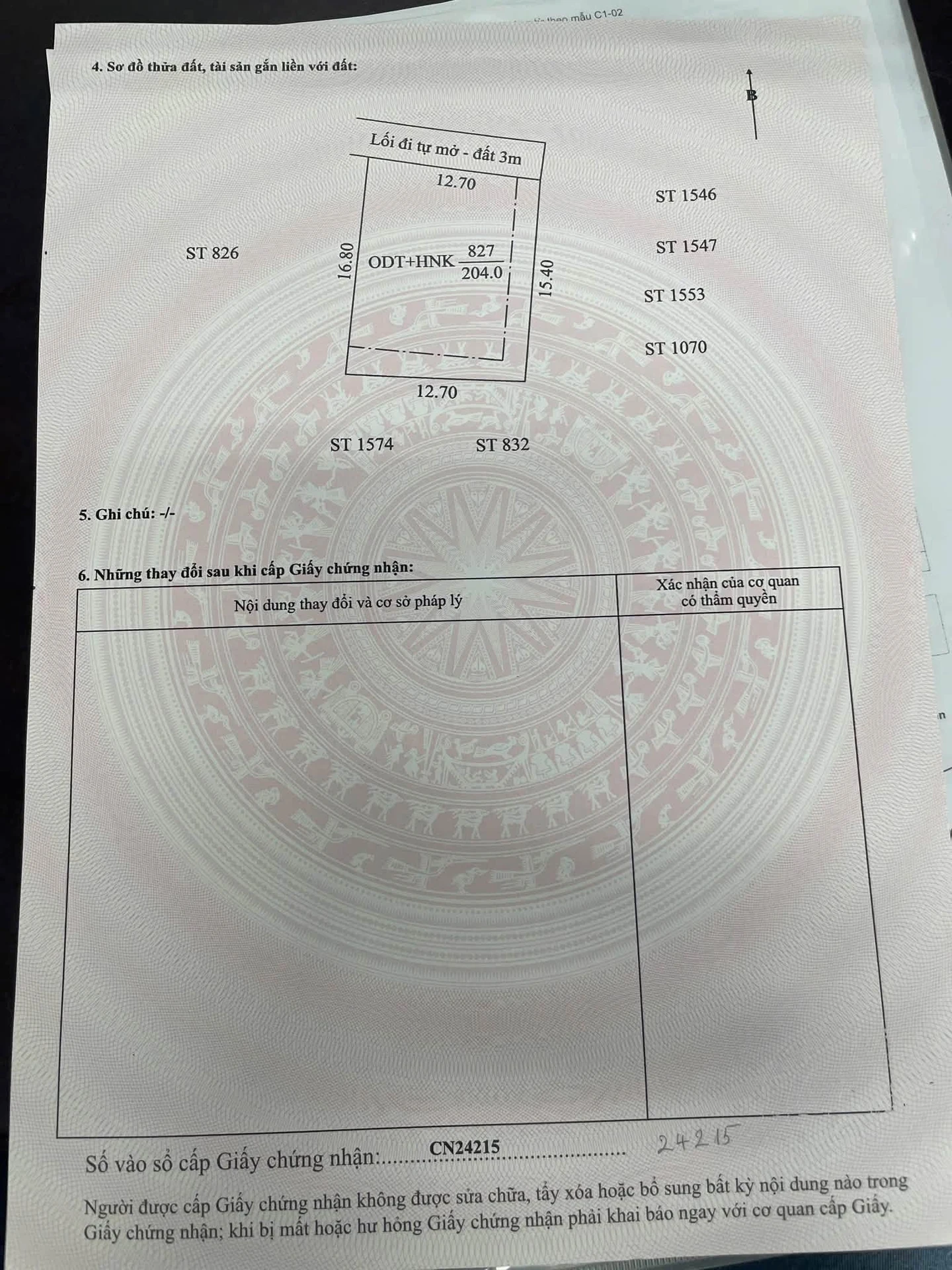 Bán đất Phú Mỹ 204m² gần TP Mới Bình Dương - Ảnh 1