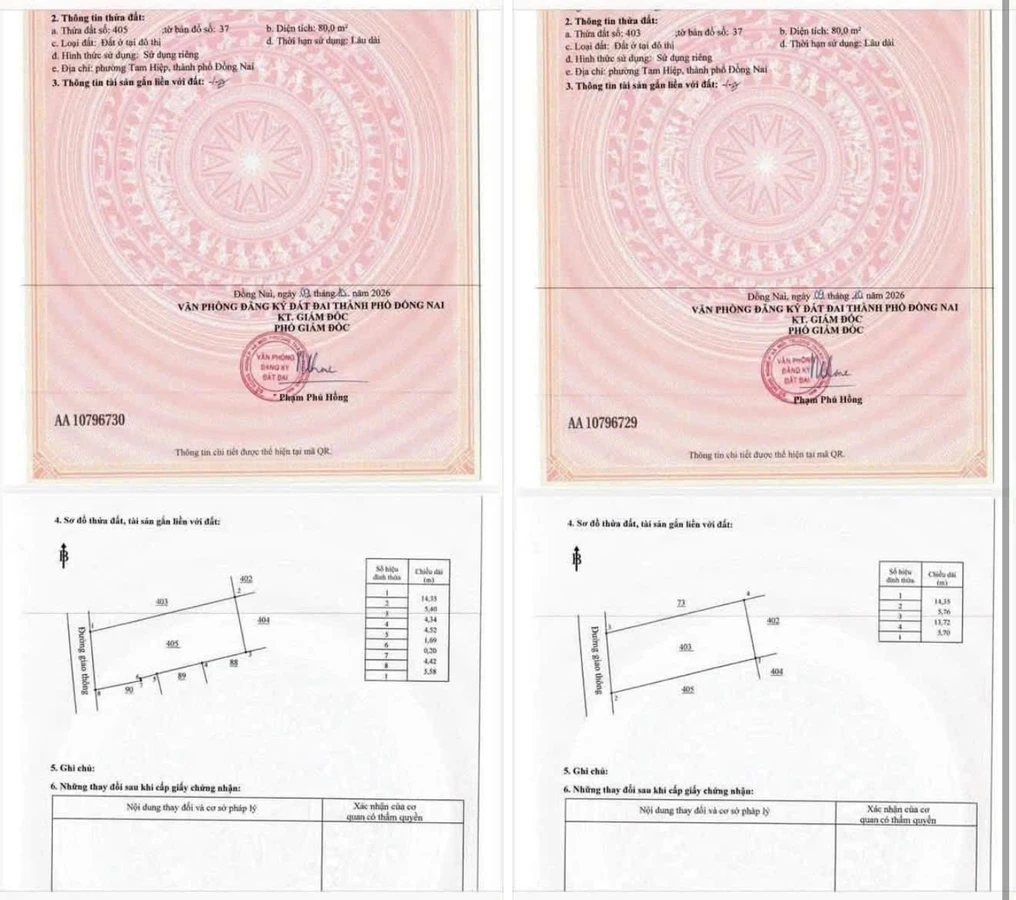 Bán lô đất mặt tiền Trương Quyền, Tam Hiệp, 81m², 4.65 tỷ - Ảnh thu nhỏ 2