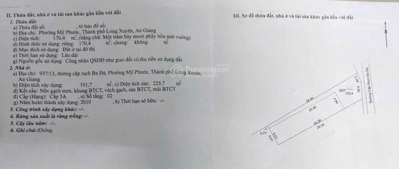 Nhà mặt tiền cặp Rạch Ba Đá gần Phạm Cự Lượng dòng tiền 60 70 triệu/tháng