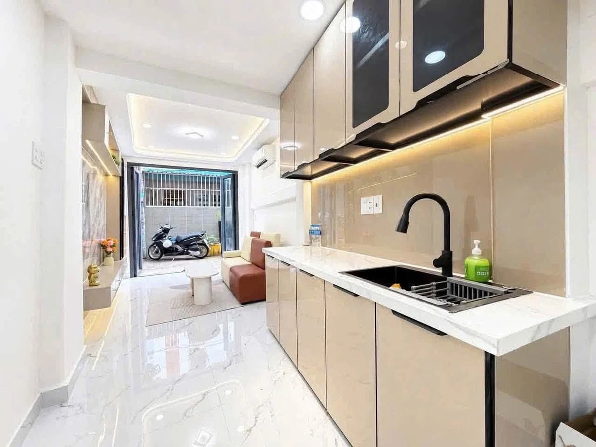 Bán nhà hẻm xe hơi 3 tầng 2PN 60m2 sử dụng, giá hơn 3 tỷ, Bình Thạnh - Ảnh thu nhỏ 5