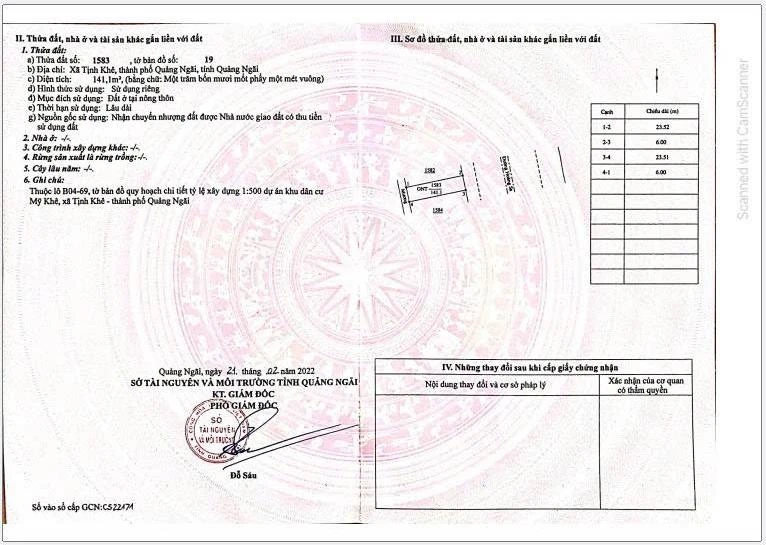 Cắt lỗ lô đôi mặt tiền Hoàng Sa khu dân cư Mỹ Khê Angkora Quảng Ngãi, 12 mét ngang, giá 28 triệu/m² - Ảnh thu nhỏ 4