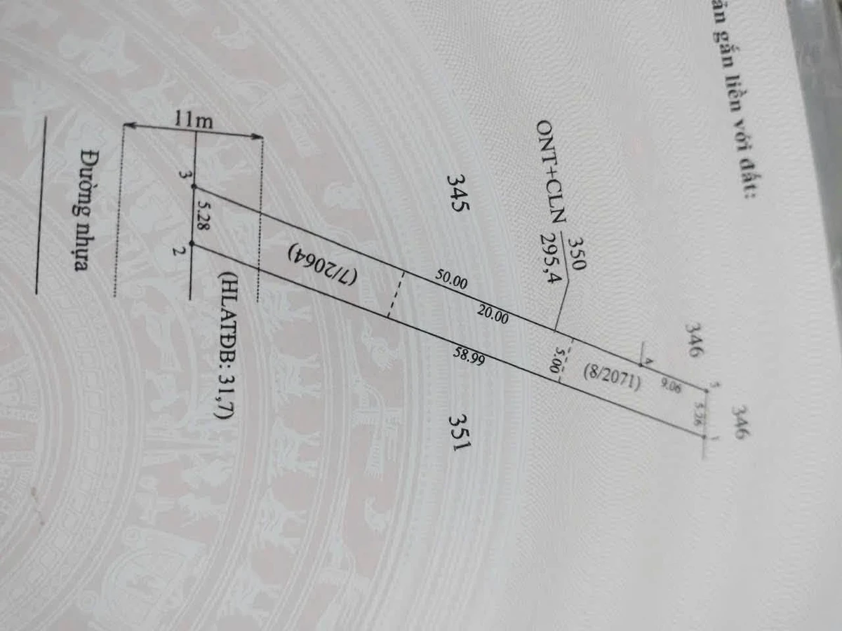 Bán đất Dầu Tiếng, Bình Dương 100m2, giá 4 tỷ - Ảnh thu nhỏ 2
