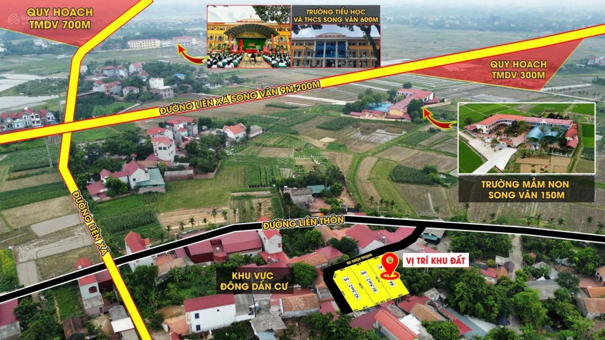 Chỉ với 300 triệu sở hữu ngay lô đất tại Song Vân, Tân Yên, cách chợ Song Vân chỉ 300m - Ảnh thu nhỏ 4