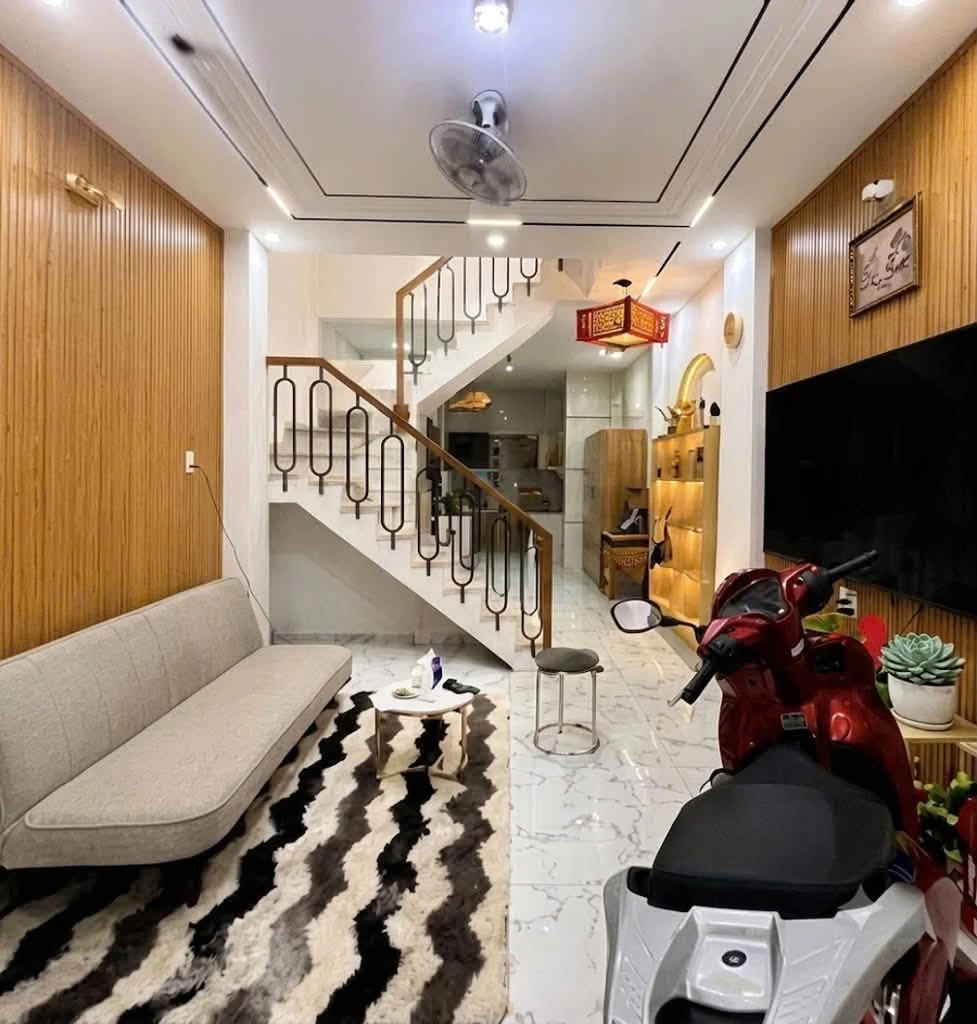 Bán nhà hẻm xe hơi 43m² 2 tầng 3 phòng ngủ gần cầu Bông, Bình Thạnh - Ảnh thu nhỏ 2