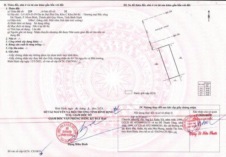 Chính chủ bán 4 lô góc Đại Phú Gia KĐT Bắc Hà Thanh 435,5m2 ngay mặt tiền QL19B - Ảnh thu nhỏ 3