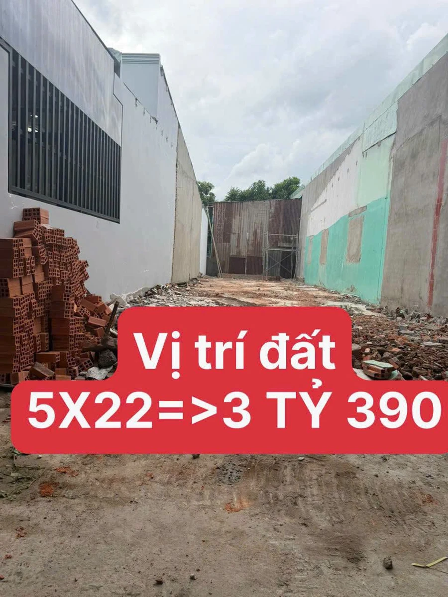 Bán đất 110m² HXH 4m Phùng Thị Chuyện Hóc Môn 3 tỷ 390 - Ảnh thu nhỏ 3