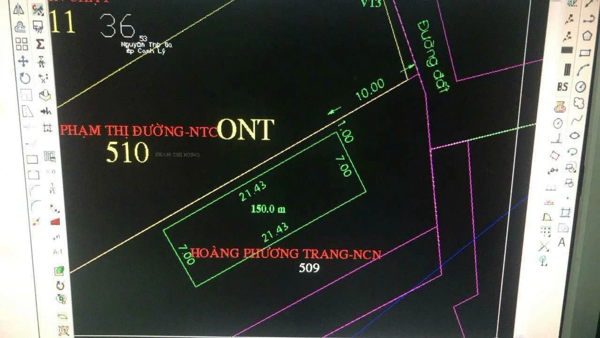 Bán gấp lô đất 771m2 thổ cư 145m2 tại xã Nhuận Đức, Củ Chi giá 3 tỷ - Ảnh thu nhỏ 3