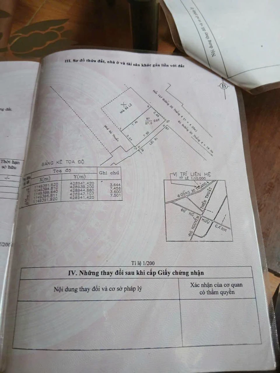 Bán nhà 1 trệt 1 lầu 54m2 Phường Rạch Dừa Q4 - Ảnh thu nhỏ 2