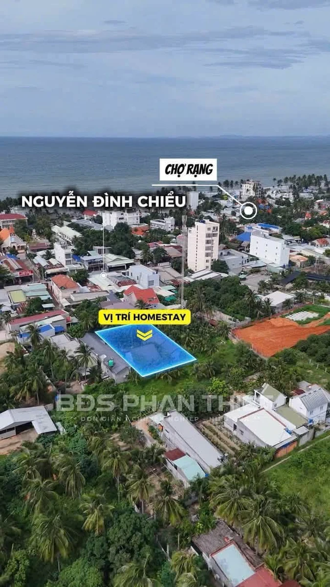 Bán homestay hồ bơi 400m2 mặt tiền Nguyễn Đình Chiểu Mũi Né - Ảnh thu nhỏ 3
