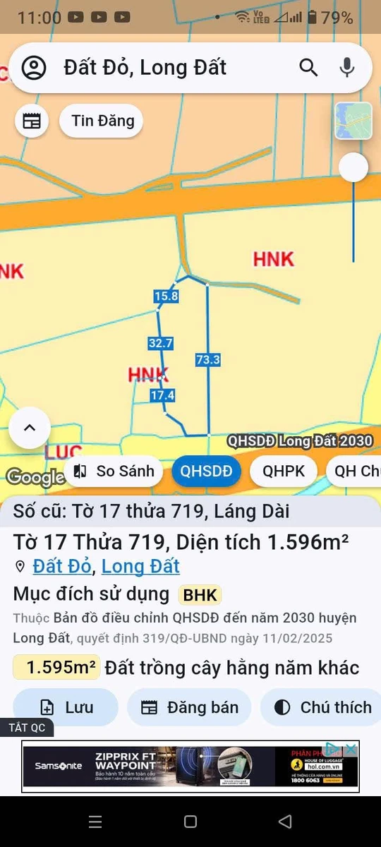 Bán 5 sào (5000m2) đất trồng cây tại Đất Đỏ, Nhà Bè - Ảnh thu nhỏ 5