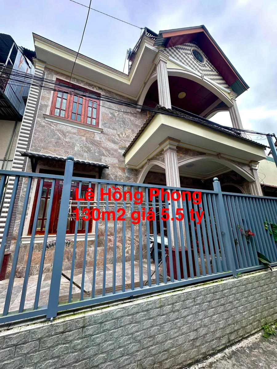 Bán nhà 1 trệt 1 lầu 130m2, 3PN, hẻm đường Lê Hồng Phong, Đà Lạt giá 5,5 tỷ - Ảnh 1