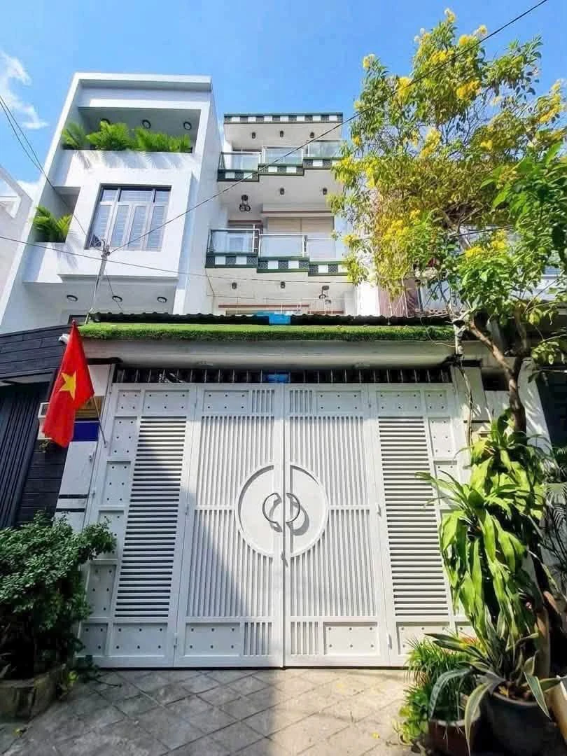 Bán nhà phố 4 tầng 96m² 4PN Huỳnh Tấn Phát, Nhà Bè giá 7,2 tỷ - Ảnh 1