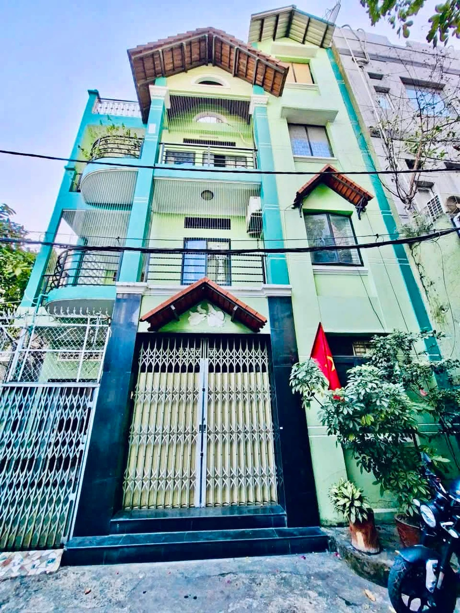 Bán nhà 4 tầng 92m² 6 phòng ngủ Hoàng Hoa Thám Bình Thạnh 15 tỷ - Ảnh 1
