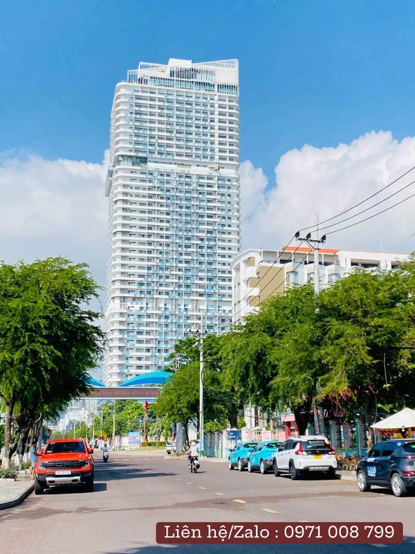 Bán căn hộ studio TMS Quy Nhơn 47m2 tầng 27 view biển, nội thất full