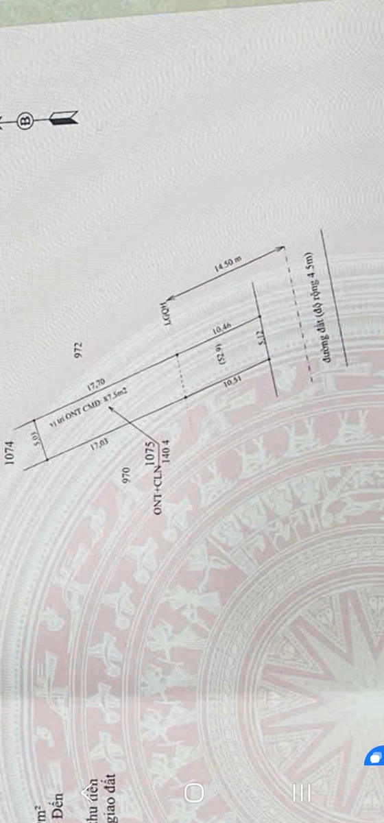 Bán đất Gò Dầu Tây Ninh 135m² 199 triệu - Ảnh 1
